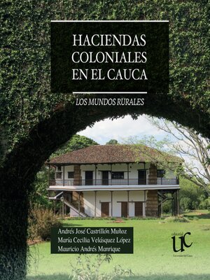 cover image of Haciendas coloniales en el Cauca. Los mundos rurales
